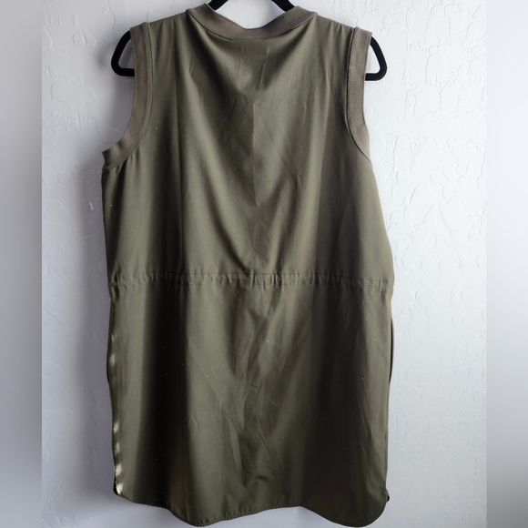 Hilary Radley Olive Green Dress (large) - Picture 2 of 3